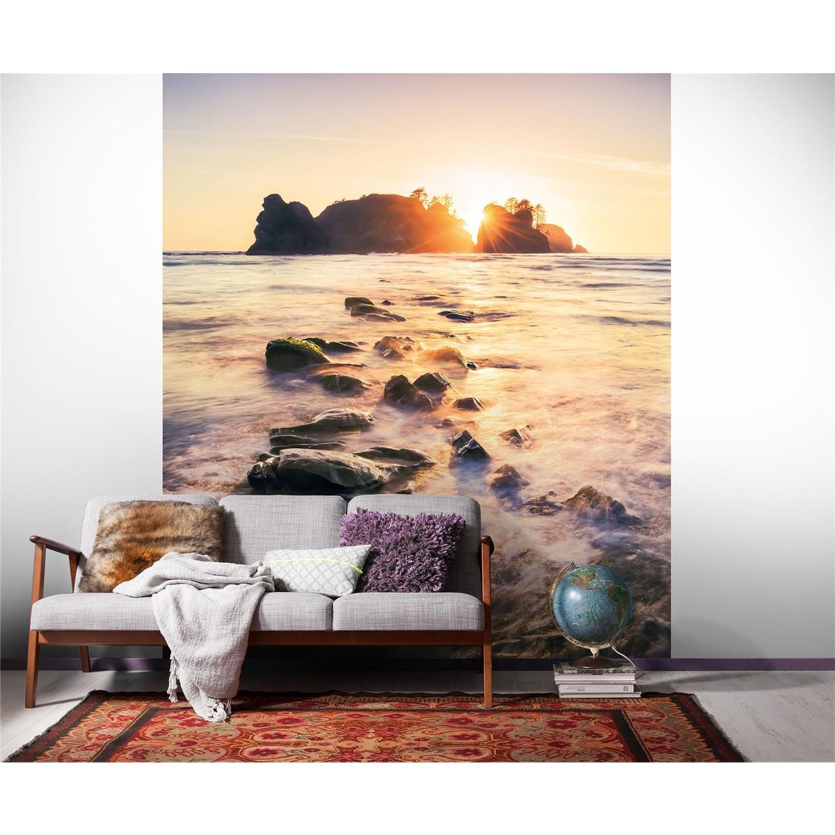 Vlies Fototapete - Island Dreaming - Größe 200 x 250 cm