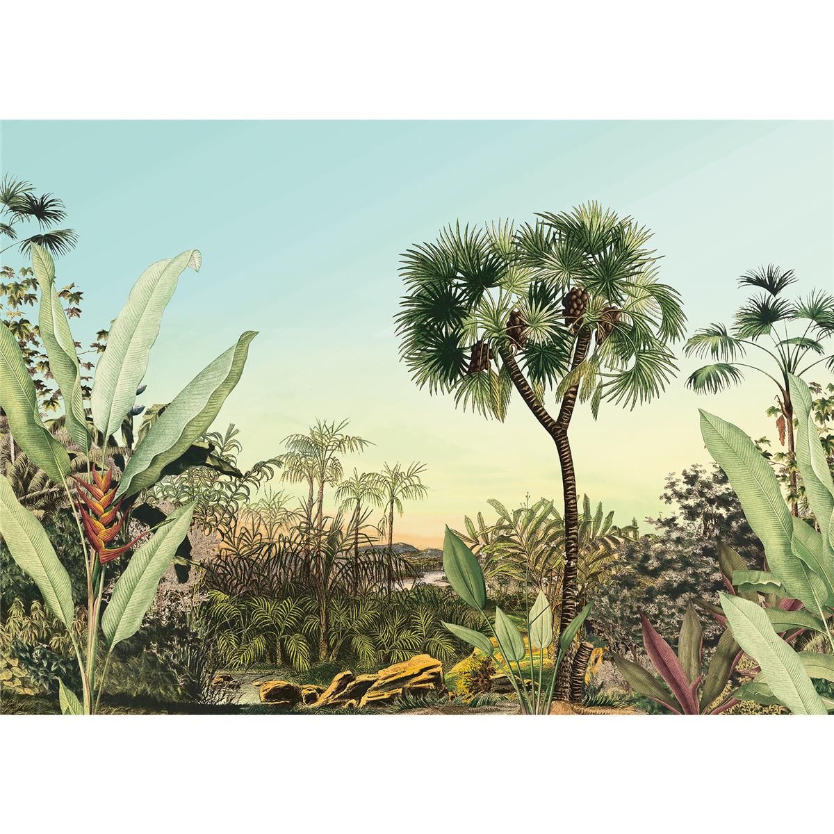Vlies Fototapete - Oasis - Größe 350 x 250 cm