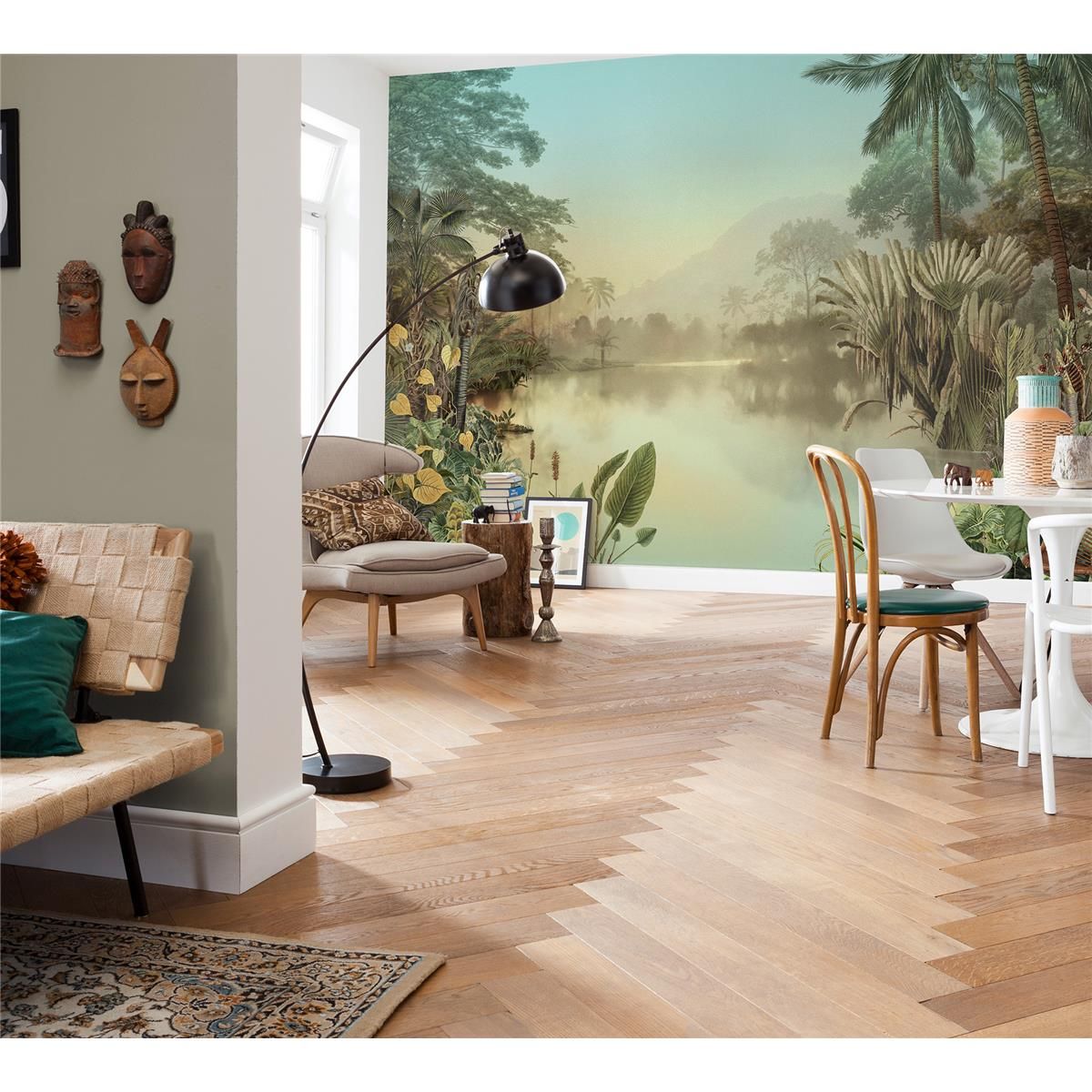 Vlies Fototapete - Lac Tropical - Größe 400 x 270 cm