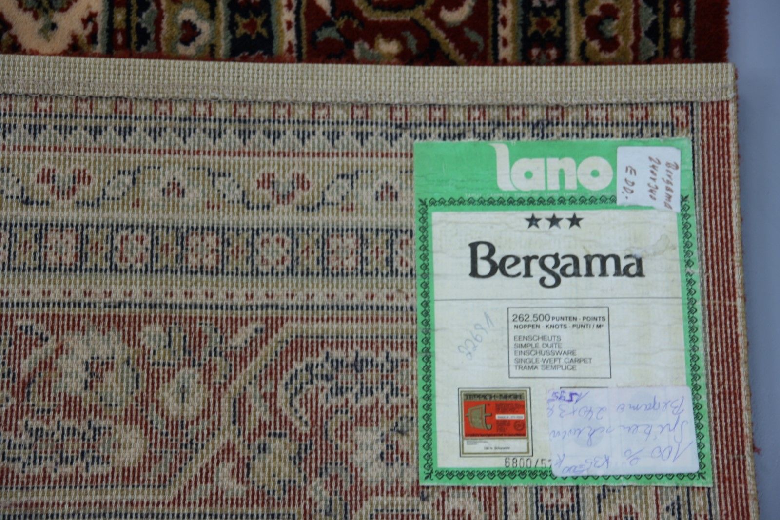 Perser Teppich Lano Bergama Arian 240 cm x 340 cm