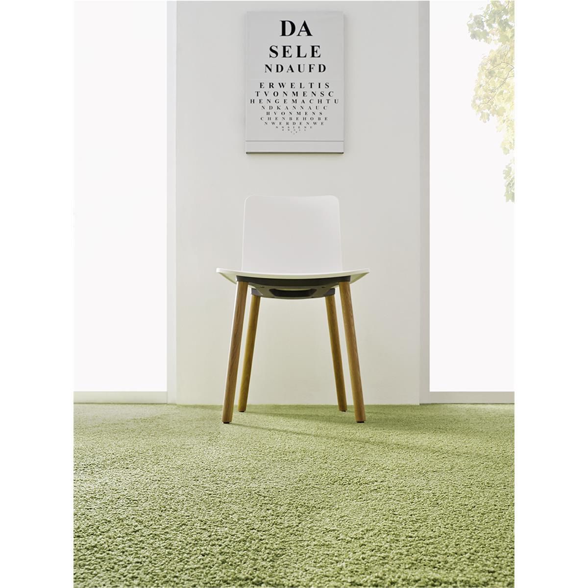 Teppichboden Vorwerk Exclusive 1009 ELARA Shag Frisé Beige 8G83 - Rollenbreite 400 cm