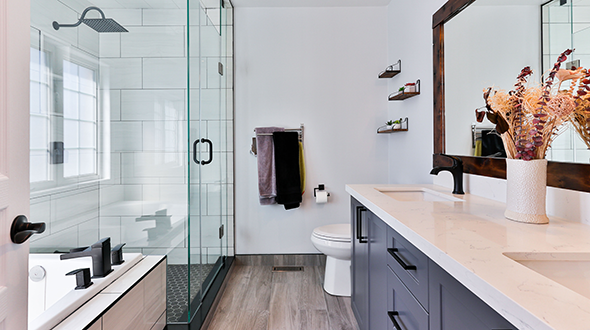 Badezimmer und WC
