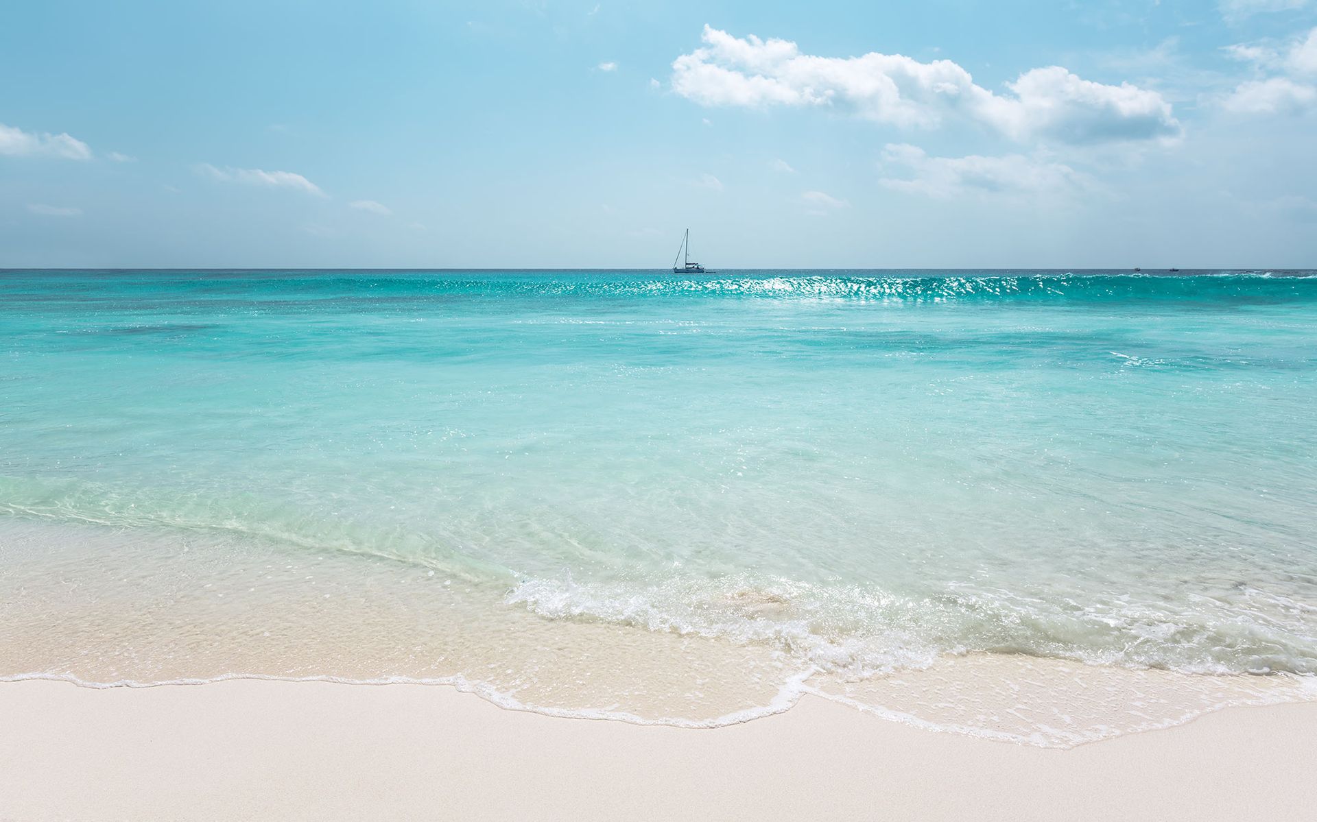 Vlies Fototapete - Azur Ocean - Größe 400 x 250 cm