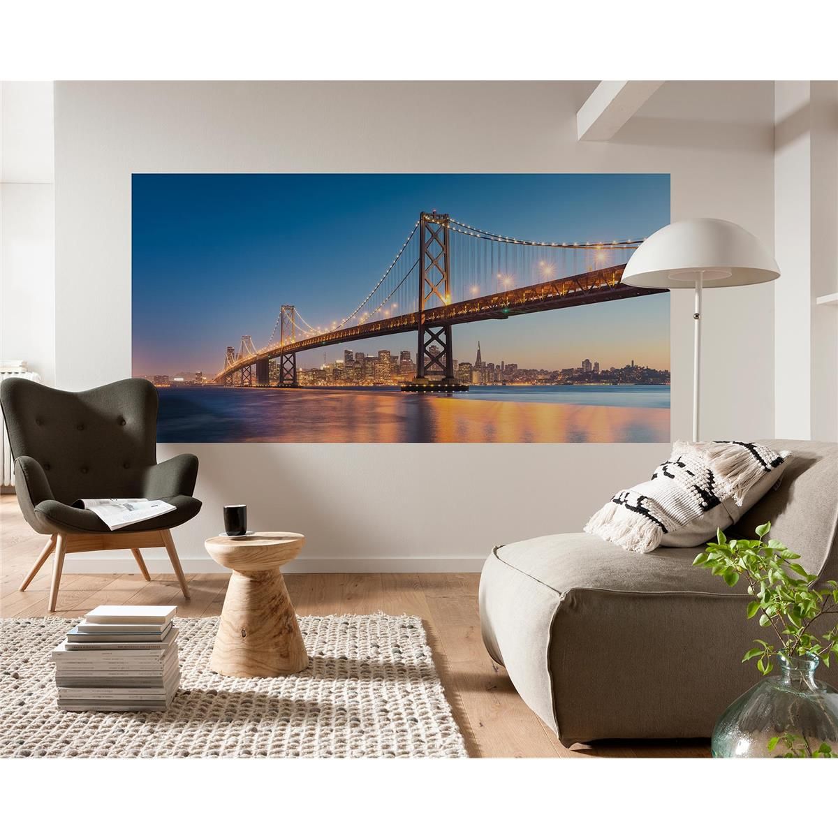 Vlies Fototapete - Spectacular San Francisco - Größe 200 x 100 cm