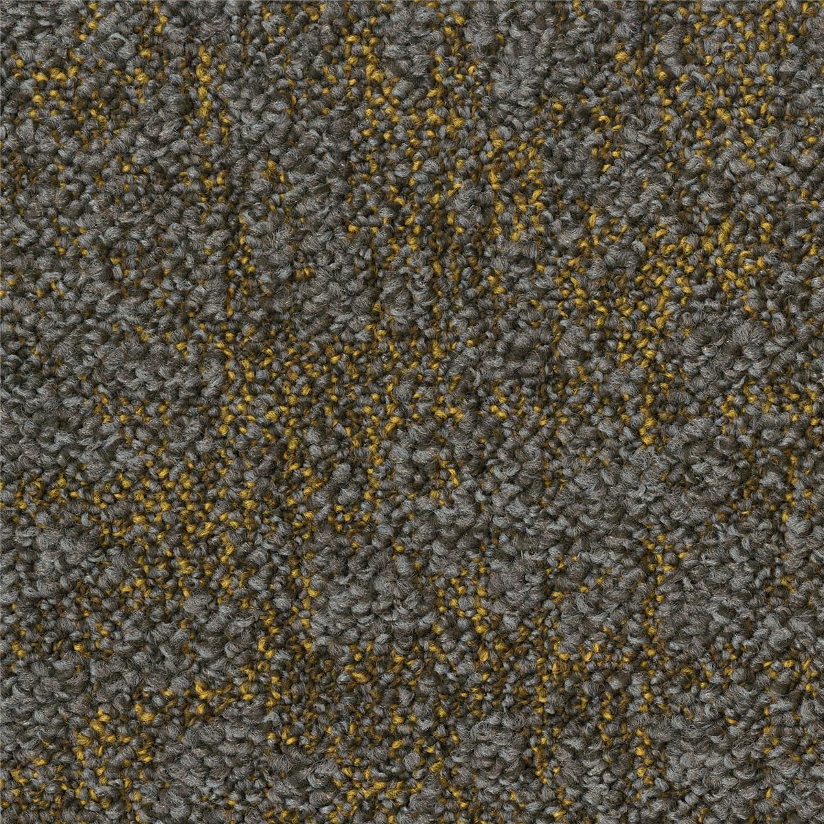Teppichfliesen 50 x 50 cm Schlinge Salt B871 6112 Gelb Textur