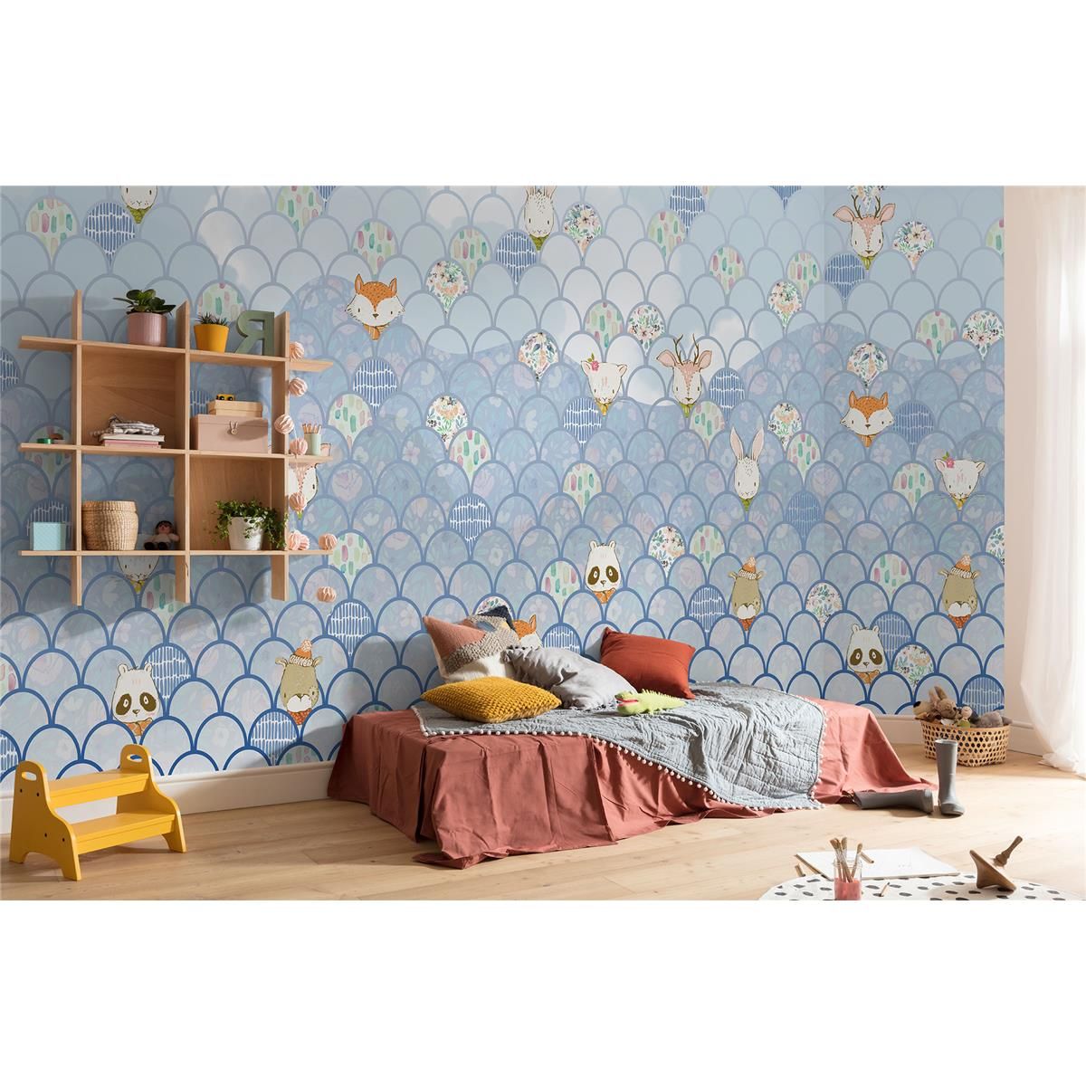 Vlies Fototapete - Shelly Bluewave - Größe 500 x 250 cm