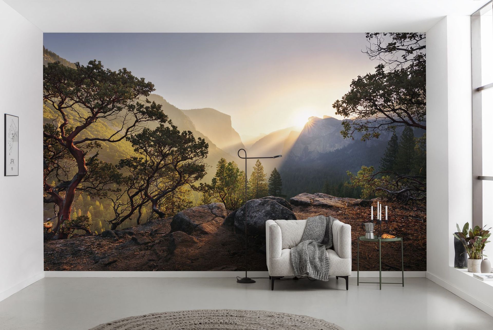 Vlies Fototapete - Yosemites Secret - Größe 450 x 280 cm