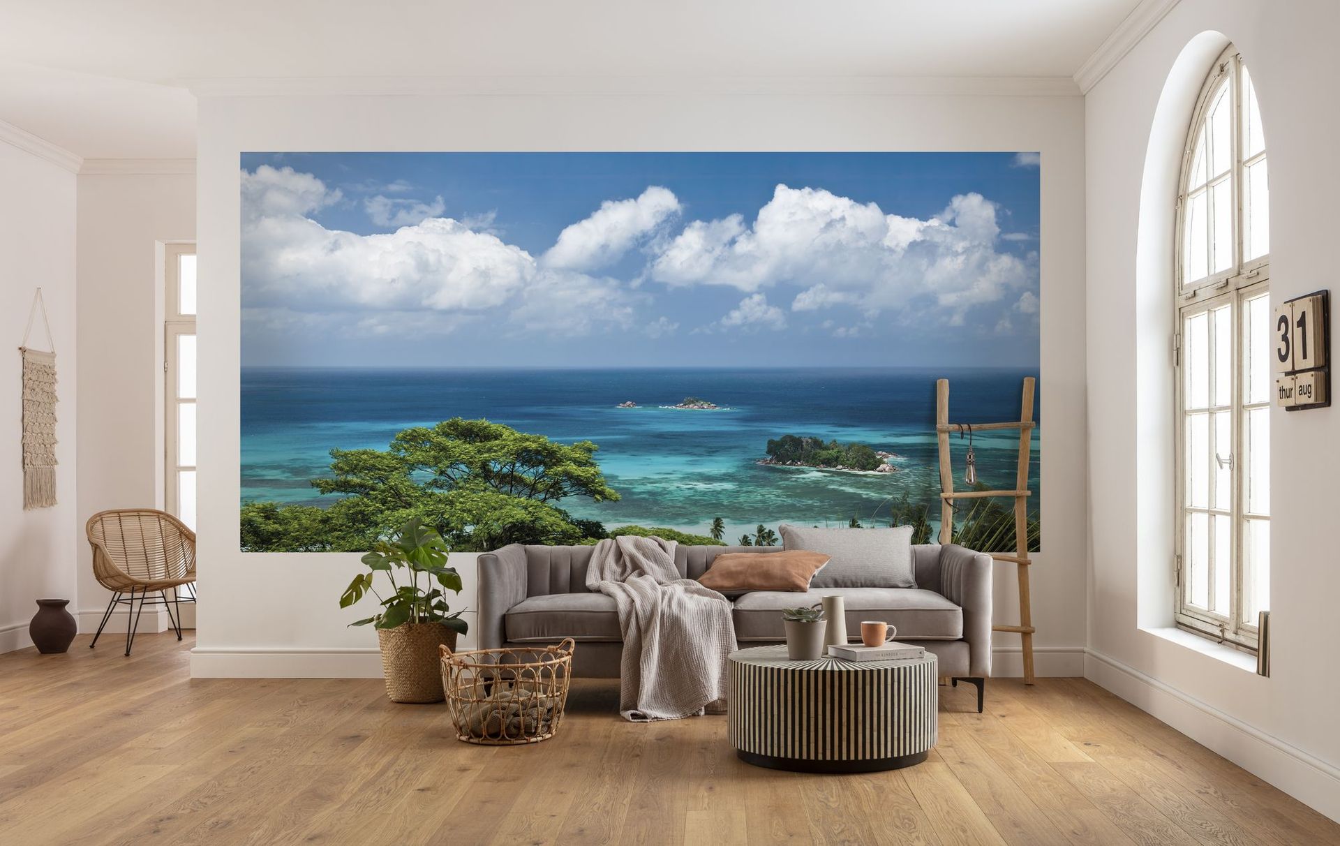 Vlies Fototapete - The Sea View - Größe 400 x 200 cm