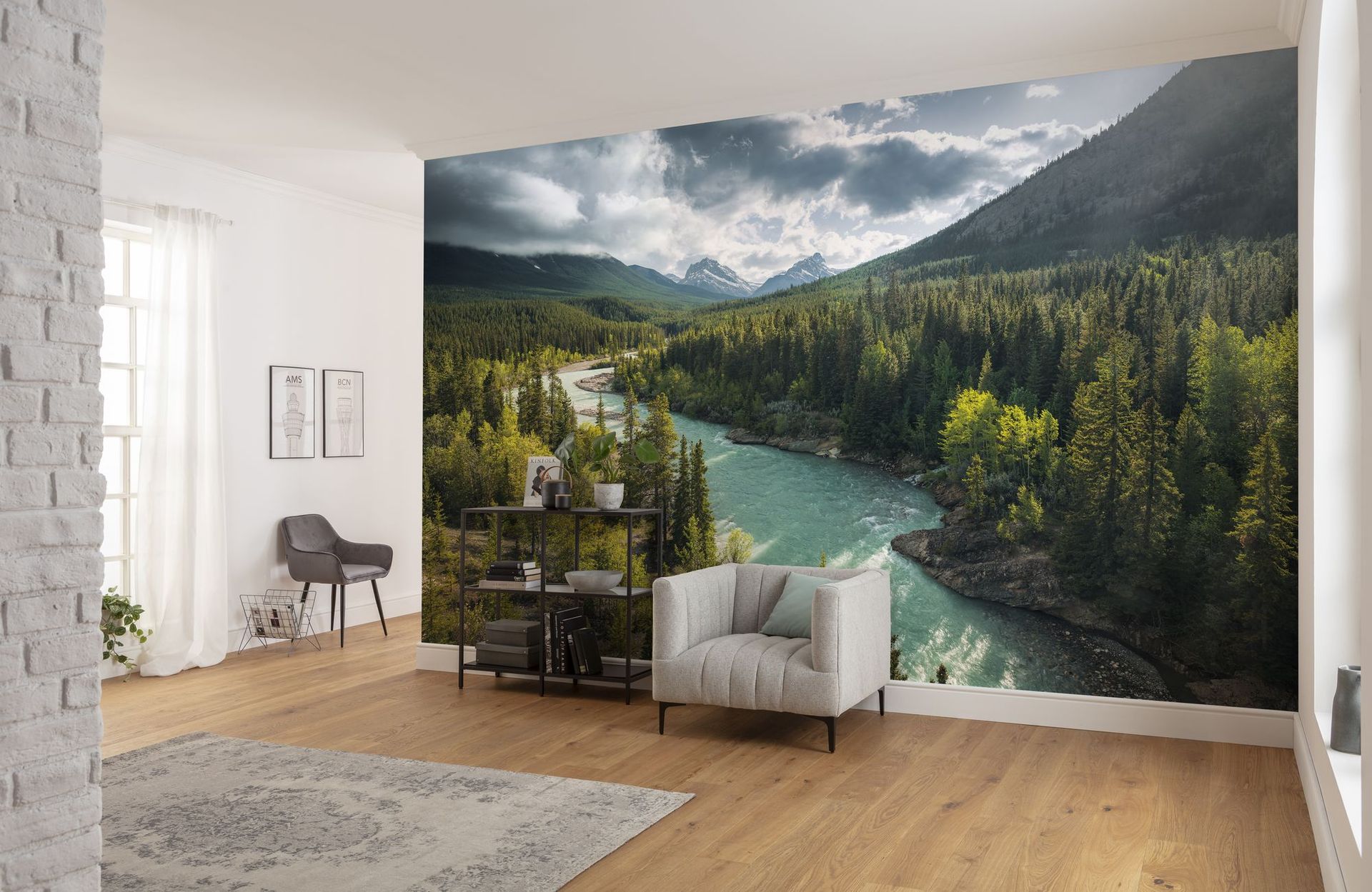 Vlies Fototapete - Wild Canada - Größe 450 x 280 cm