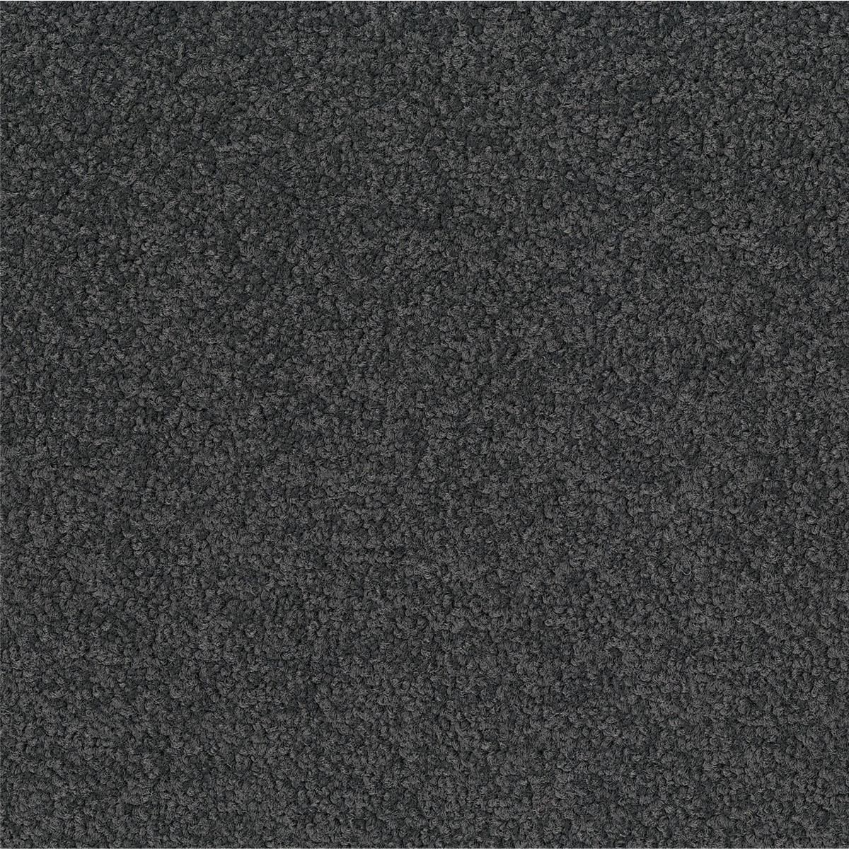 Teppichfliesen 50 x 50 cm Velours Palatino A072 8500 Schwarz Allover