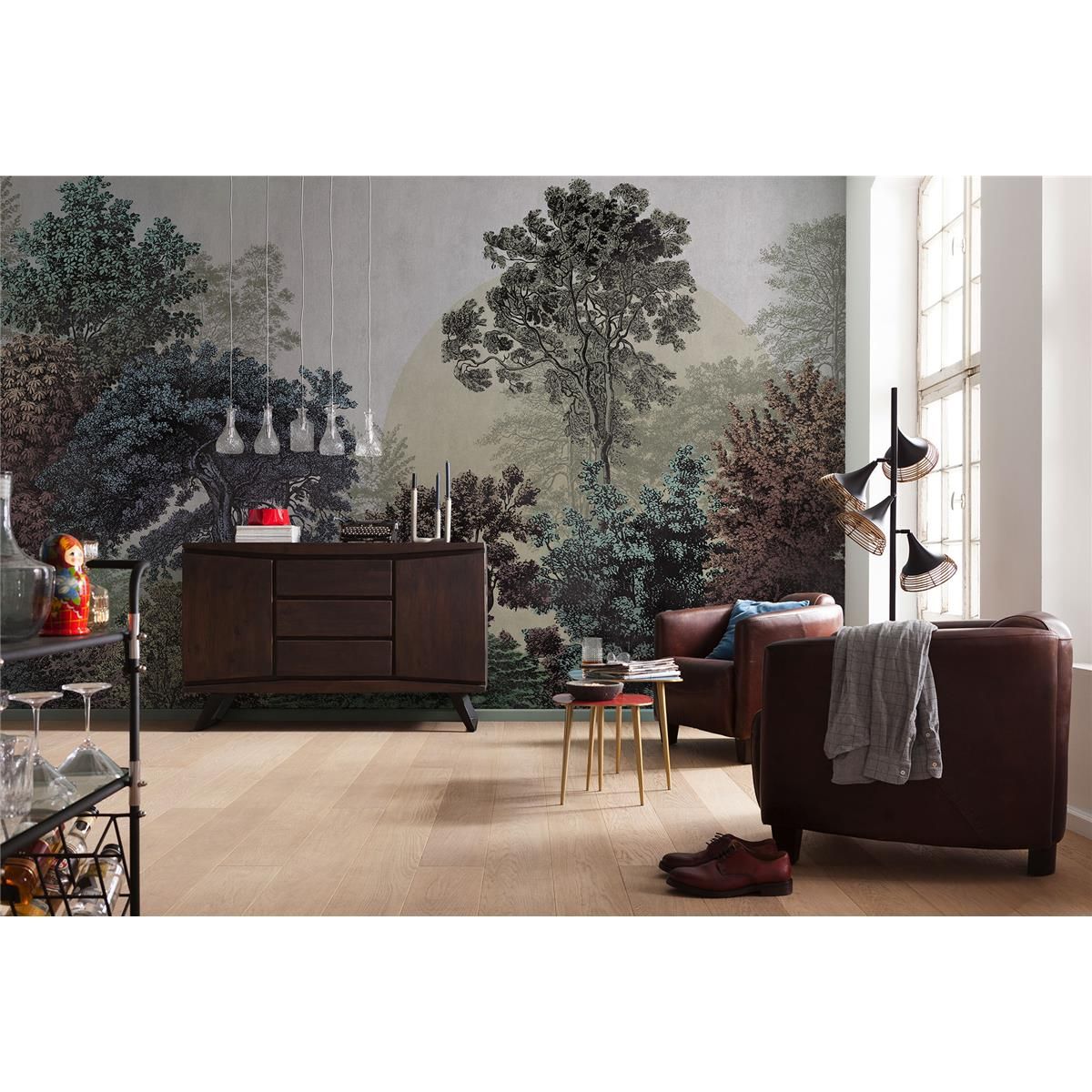 Vlies Fototapete - Bois Brumeux - Größe 400 x 250 cm