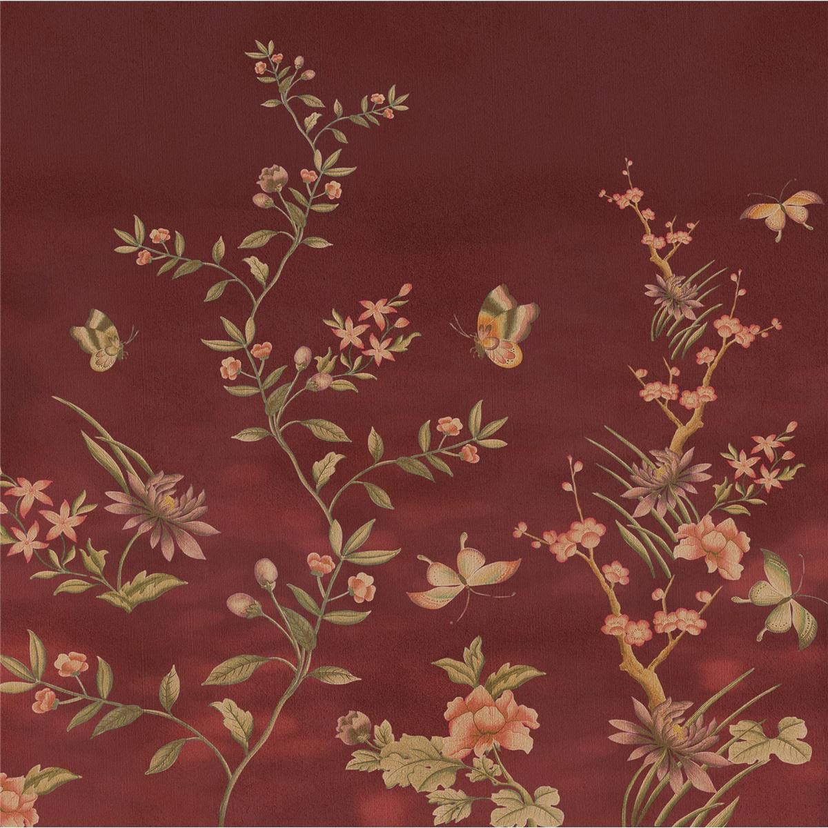 Vlies Fototapete - Chinoiserie - Größe 250 x 250 cm