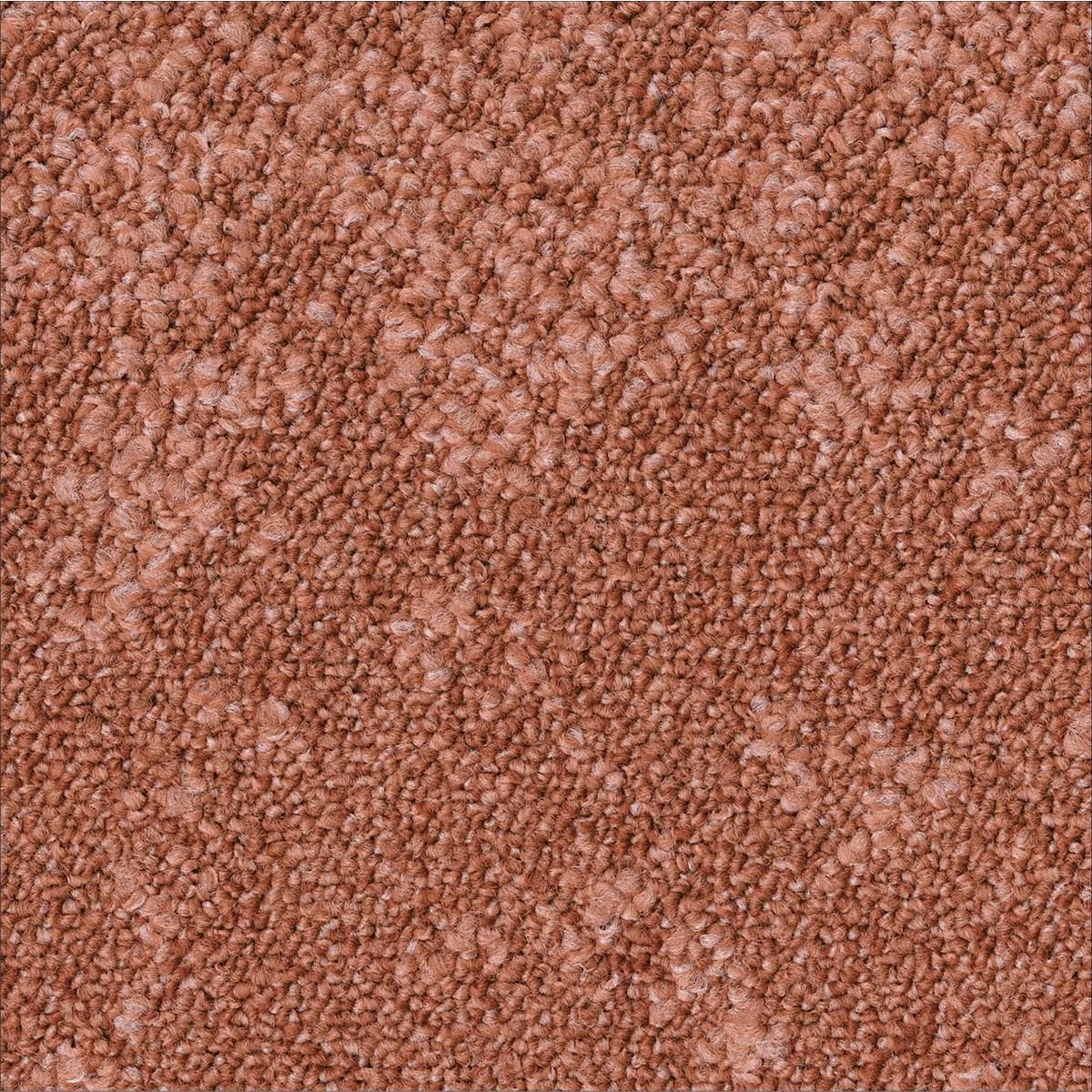 Teppichfliesen 50 x 50 cm Schlinge strukturiert Arable AA86 5031 Orange Organisch