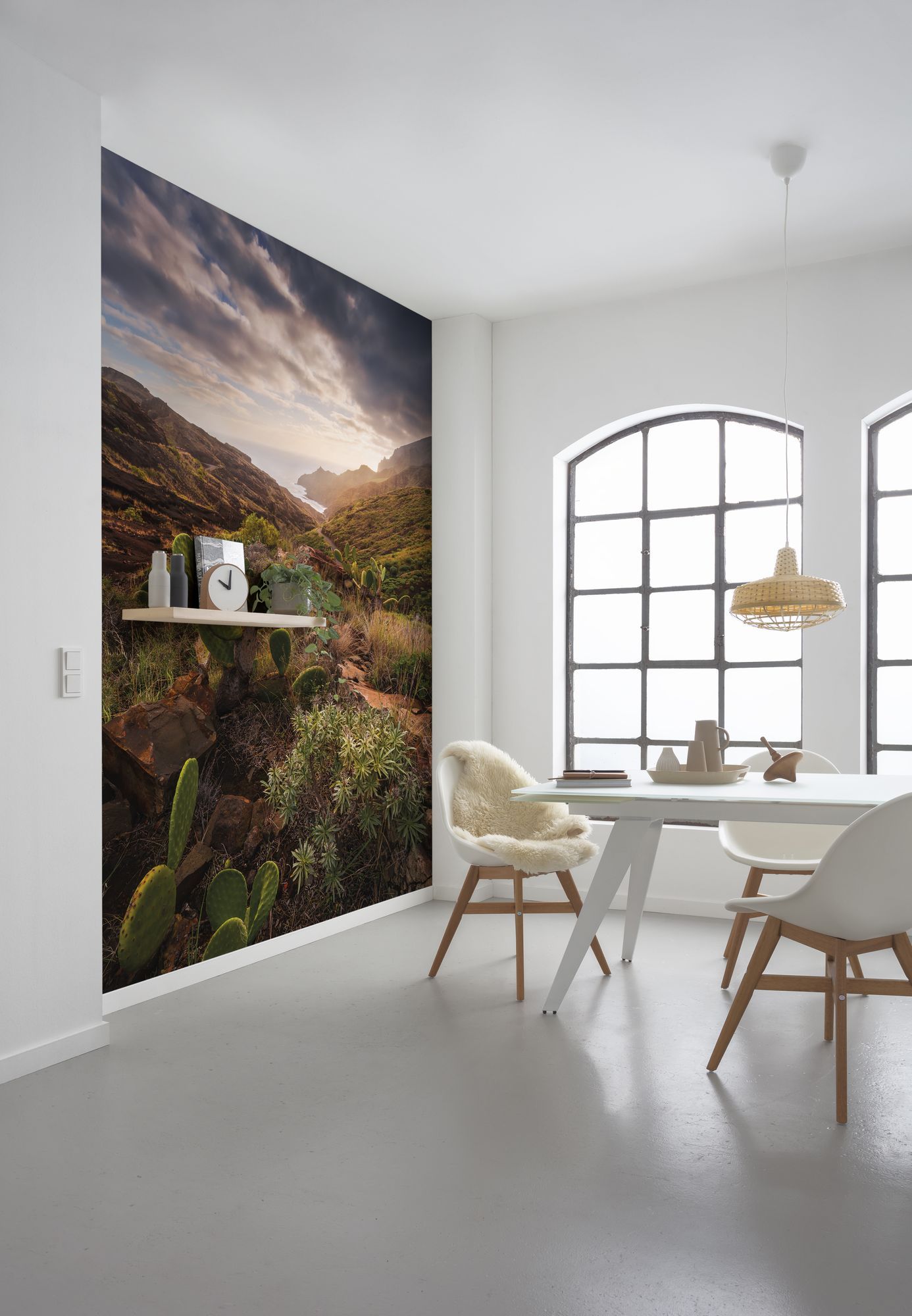 Vlies Fototapete - Warmes Licht - Größe 200 x 280 cm