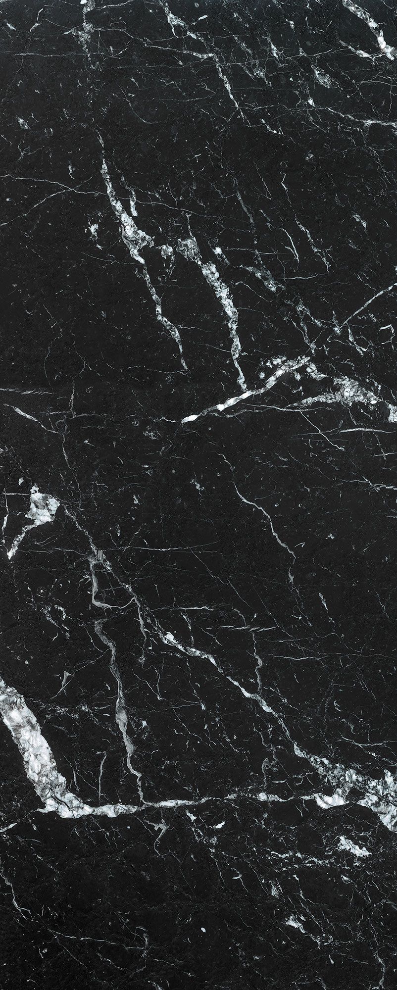 Vlies Fototapete - Marble Nero Panel - Größe 100 x 250 cm