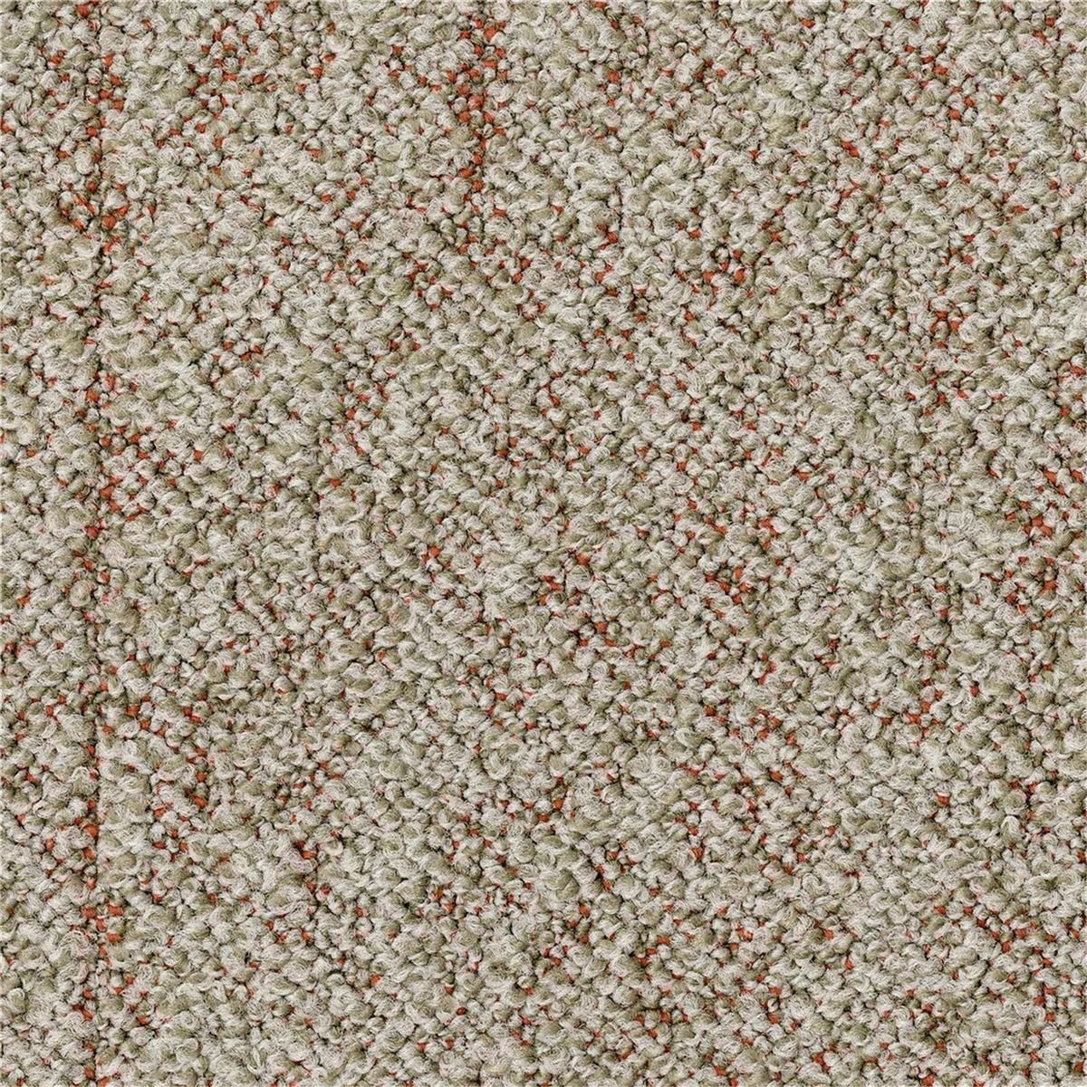 Teppichfliesen 50 x 50 cm Schlinge Iconic AA23 9097 Beige Textur