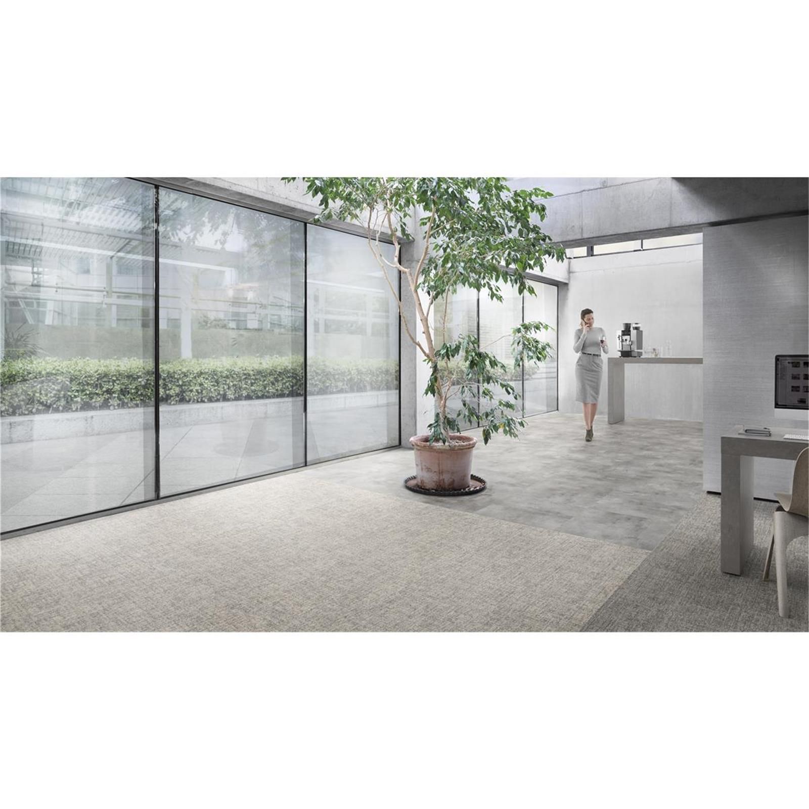 Teppichfliesen 50 x 50 cm Schlinge strukturiert Linon AA83 9950-V B8 Grau Textur