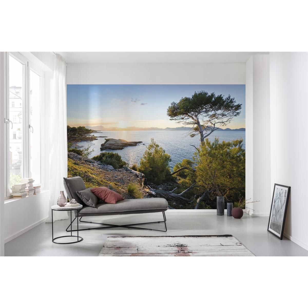 Vlies Fototapete - Montagnes - Größe 400 x 280 cm