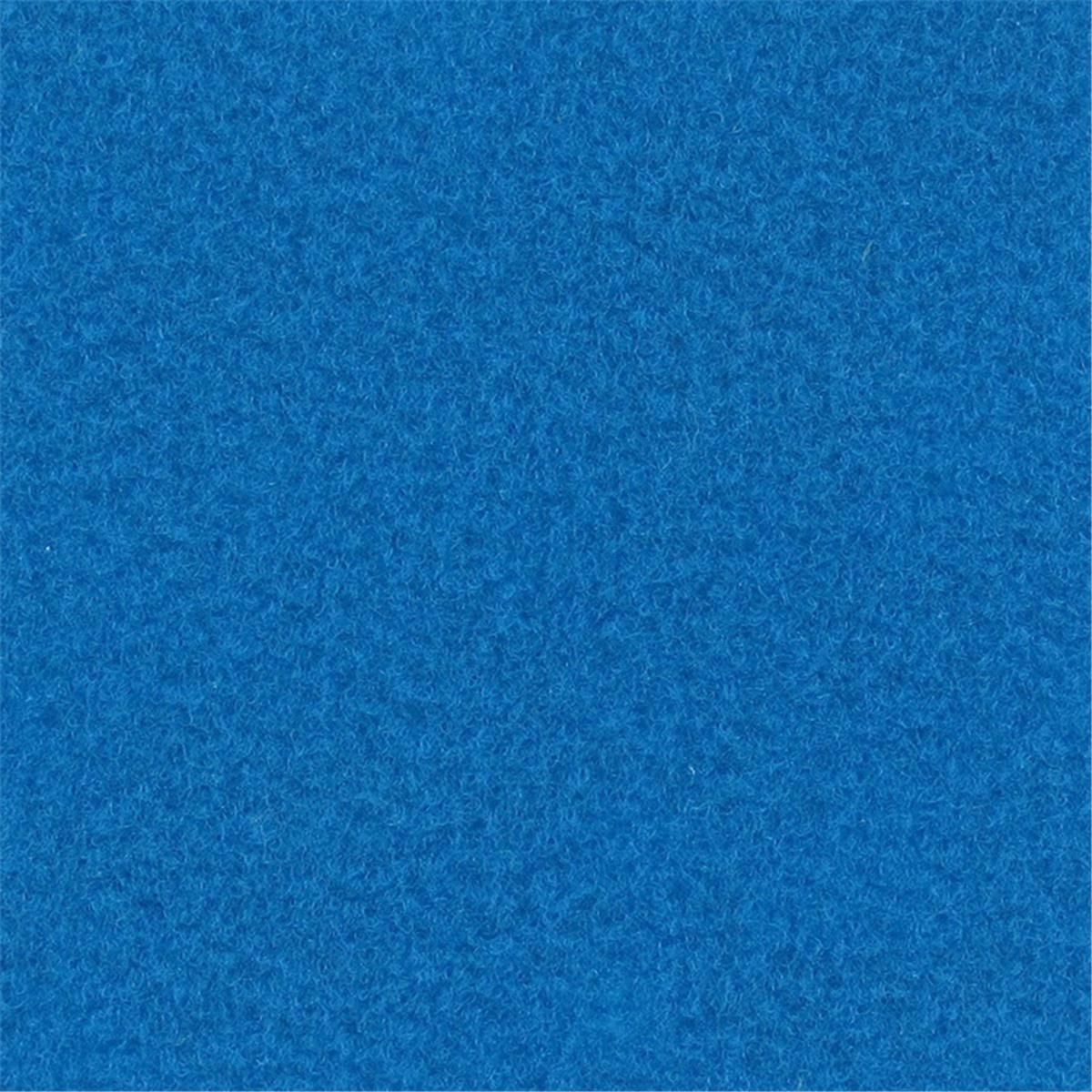 Messeboden Velours EXPOLUXE Saphire Blue 9534 ohne Schutzfolie - Rollenbreite 200 cm