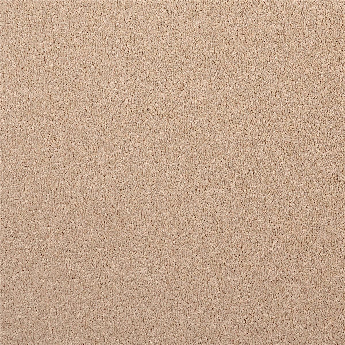 Teppichboden INFLOOR-GIRLOON Chiffon/Pearl Velours Beige 820 uni - Rollenbreite 400 cm