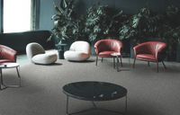 Teppichboden Vorwerk Exclusive 1009 ELARA Shag Frisé Beige 8G83 - Rollenbreite 400 cm