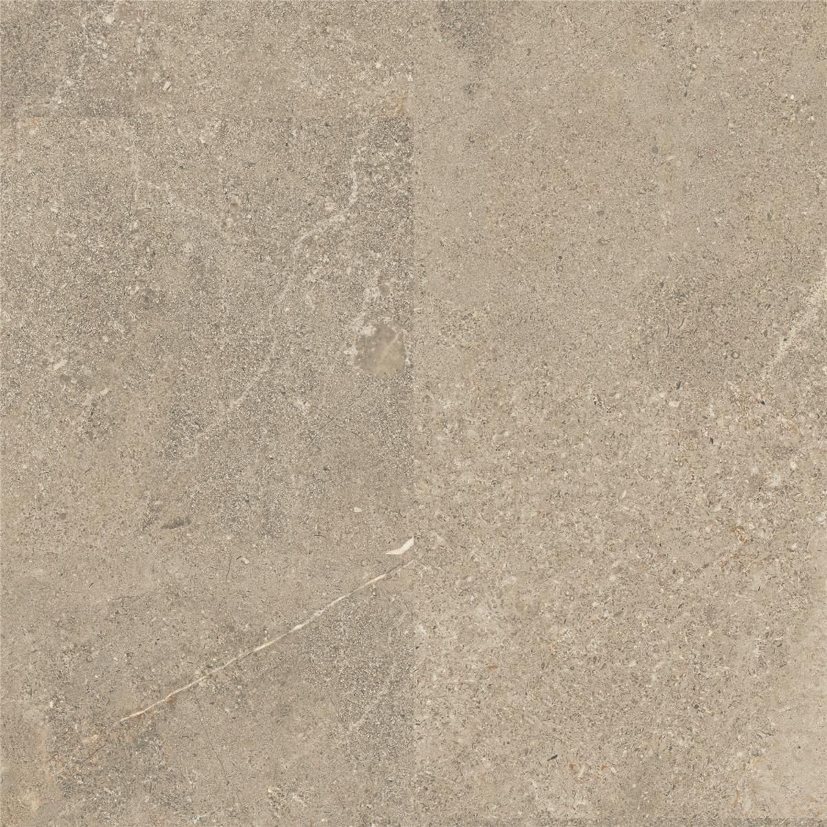Designboden NATURALS-Sediment-Beige Fliese 66,6 cm x 66,6 cm - Nutzschichtdicke 0,55 mm