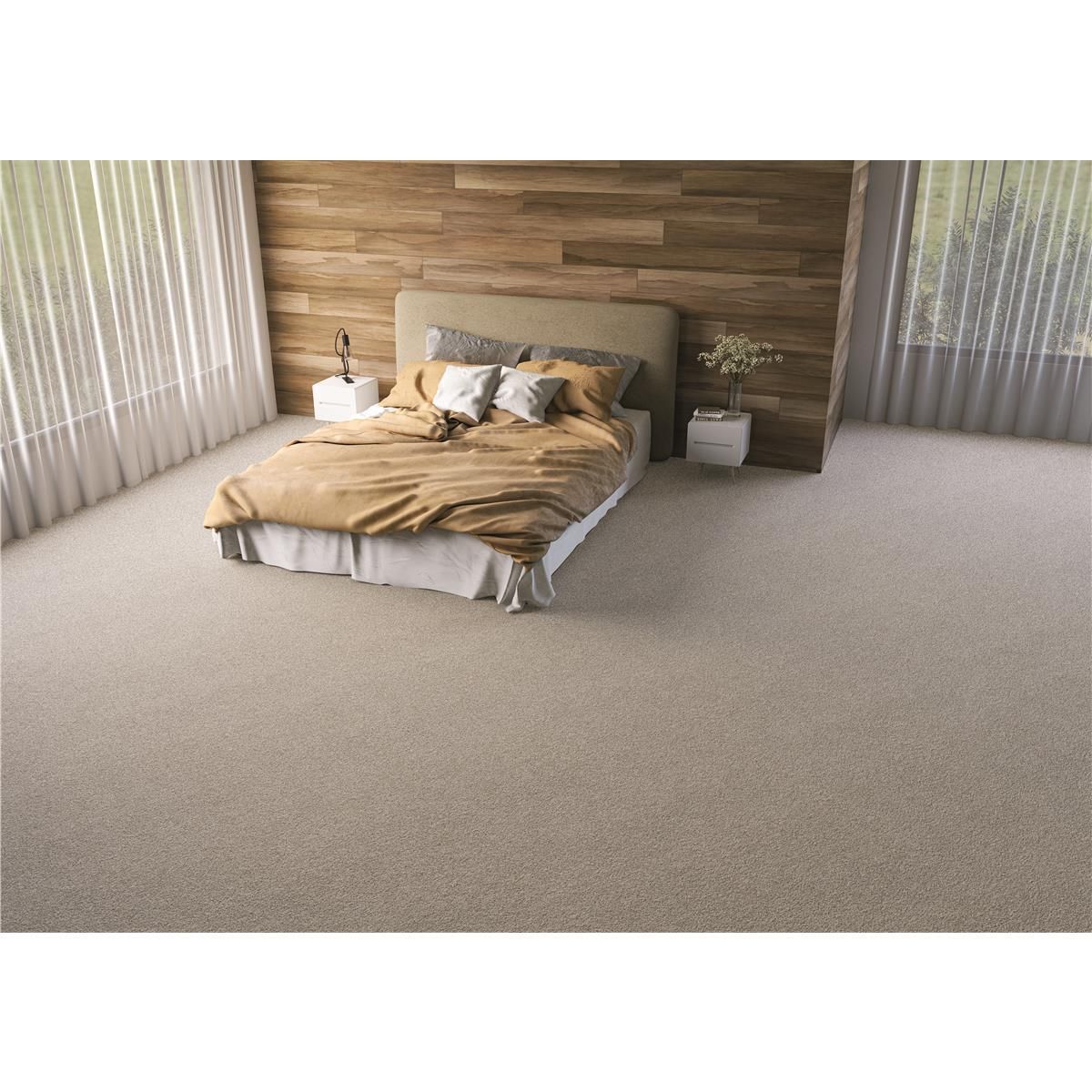 Teppichboden Infloor-Girloon Body Velours Gelb 811 uni - Rollenbreite 400 cm