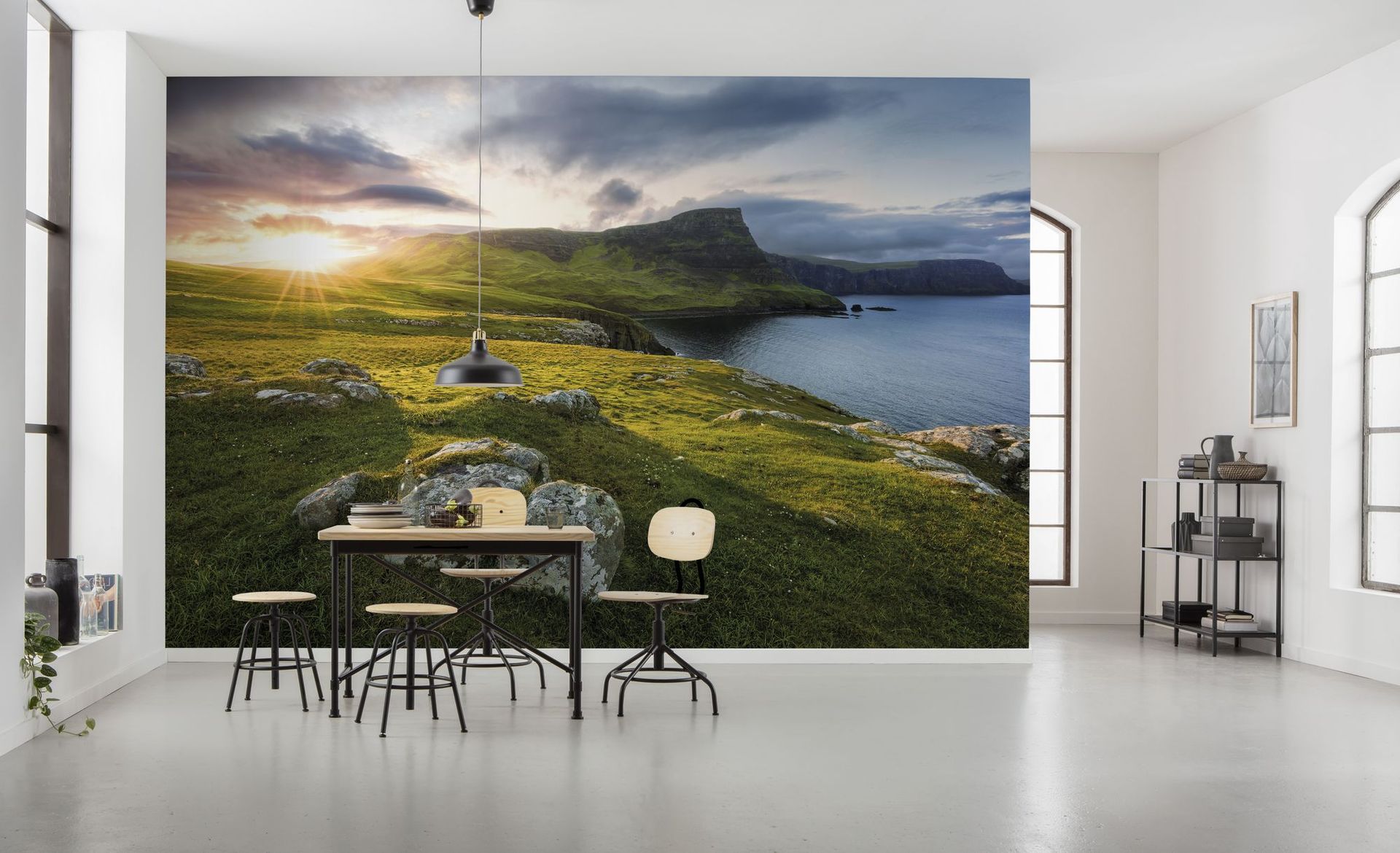 Vlies Fototapete - Scottish Paradise - Größe 450 x 280 cm