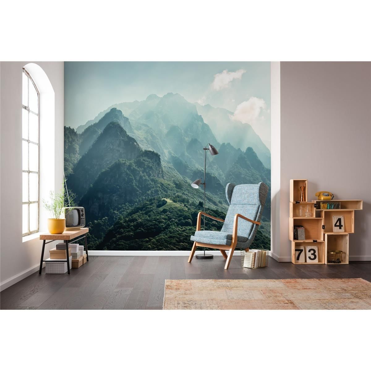 Vlies Fototapete - The Summit - Größe 300 x 250 cm