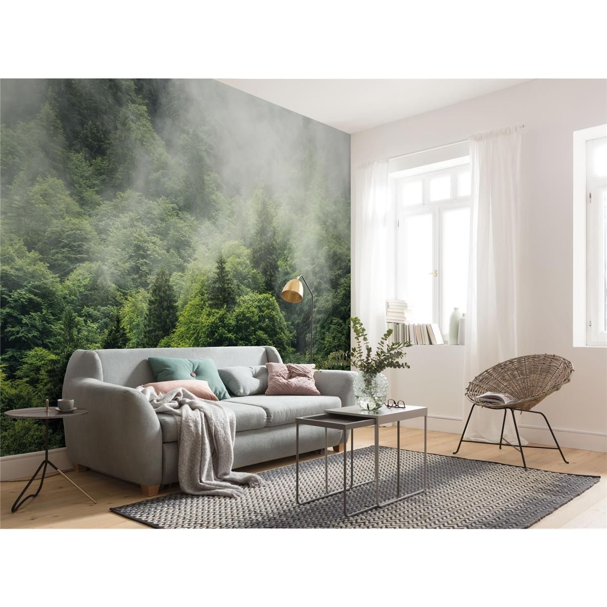 Vlies Fototapete - Forest Land - Größe 400 x 250 cm