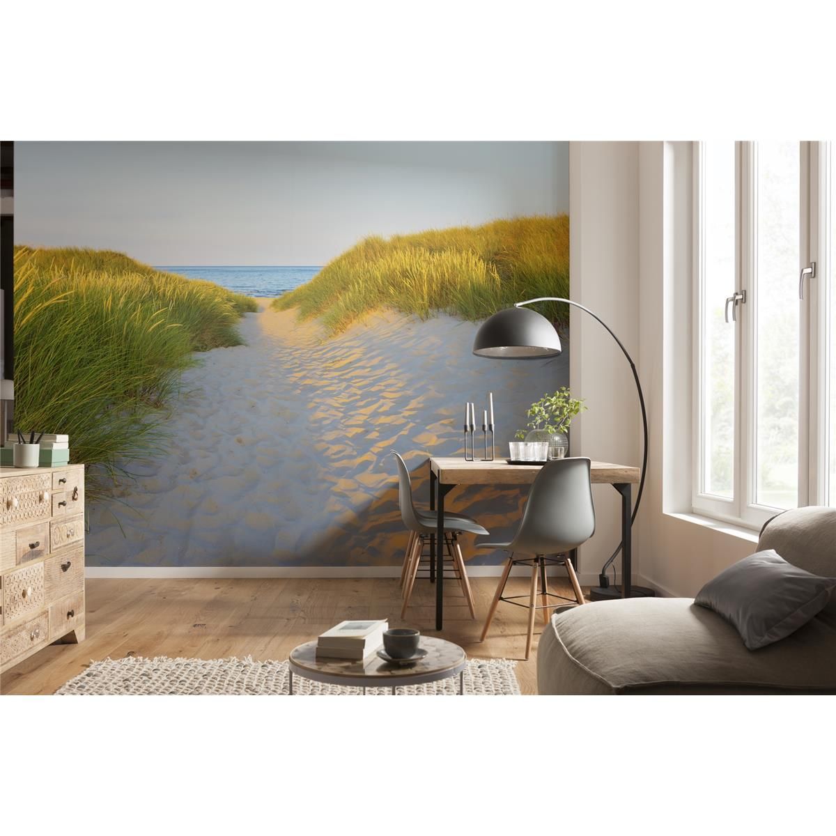 Papier Fototapete - Sandy Path - Größe 368 x 254 cm