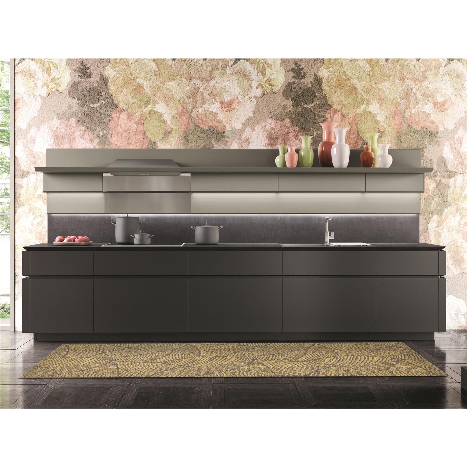 Teppich Swedy JUNGLE V3 Dunkelblau - 60 cm x 200 cm
