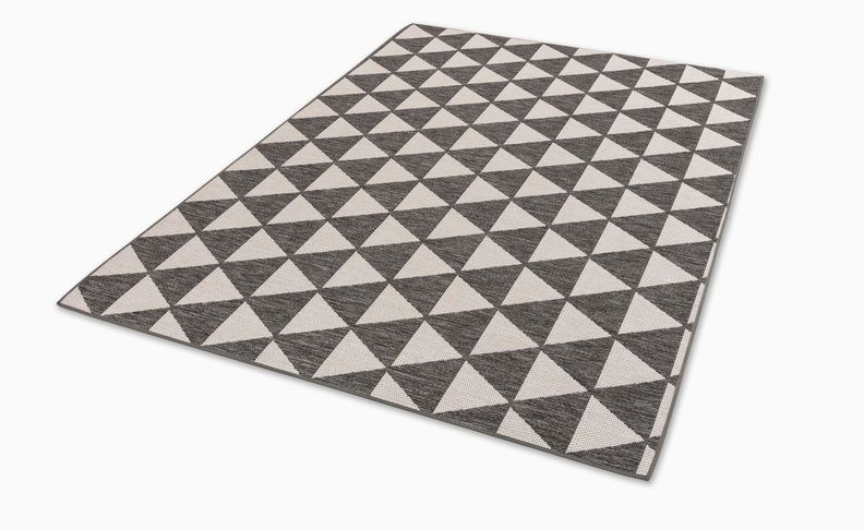 Outdoor Teppich PARKLAND Grau - 120 cm x 180 cm