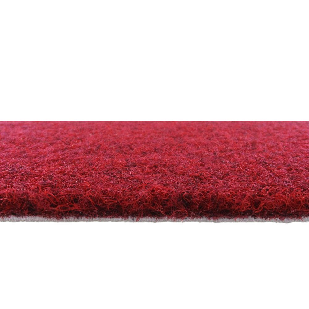 Messeboden Traffic-Fliese EXPOQUADRA Ruby Red 1632 - Sommer Needlepunch - 100 cm x 100 cm