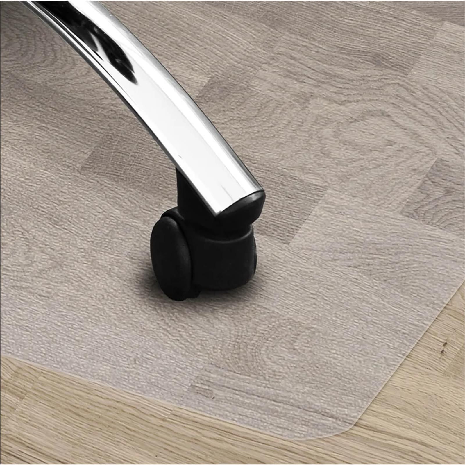 Bodenschutzmatte für Hartboden ohne Noppen rechteckig 120 cm x 90 cm