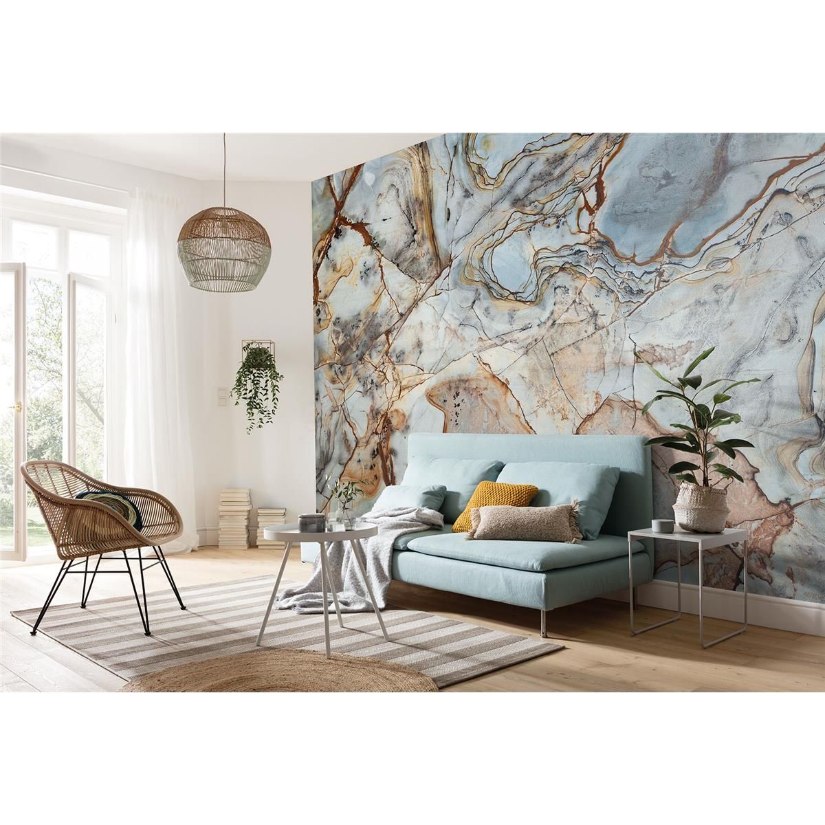 Vlies Fototapete - Marble - Größe 400 x 250 cm