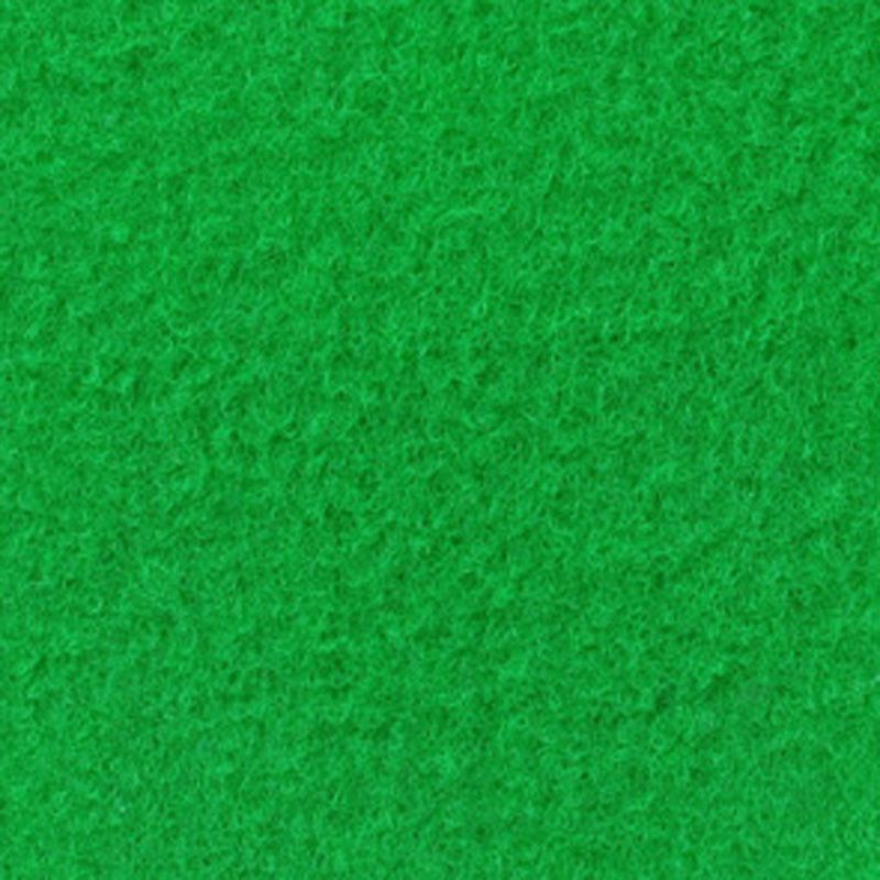 Messeboden Velours EXPOLUXE Apple Green 9551 mit Schutzfolie  - Rollenbreite 200 cm