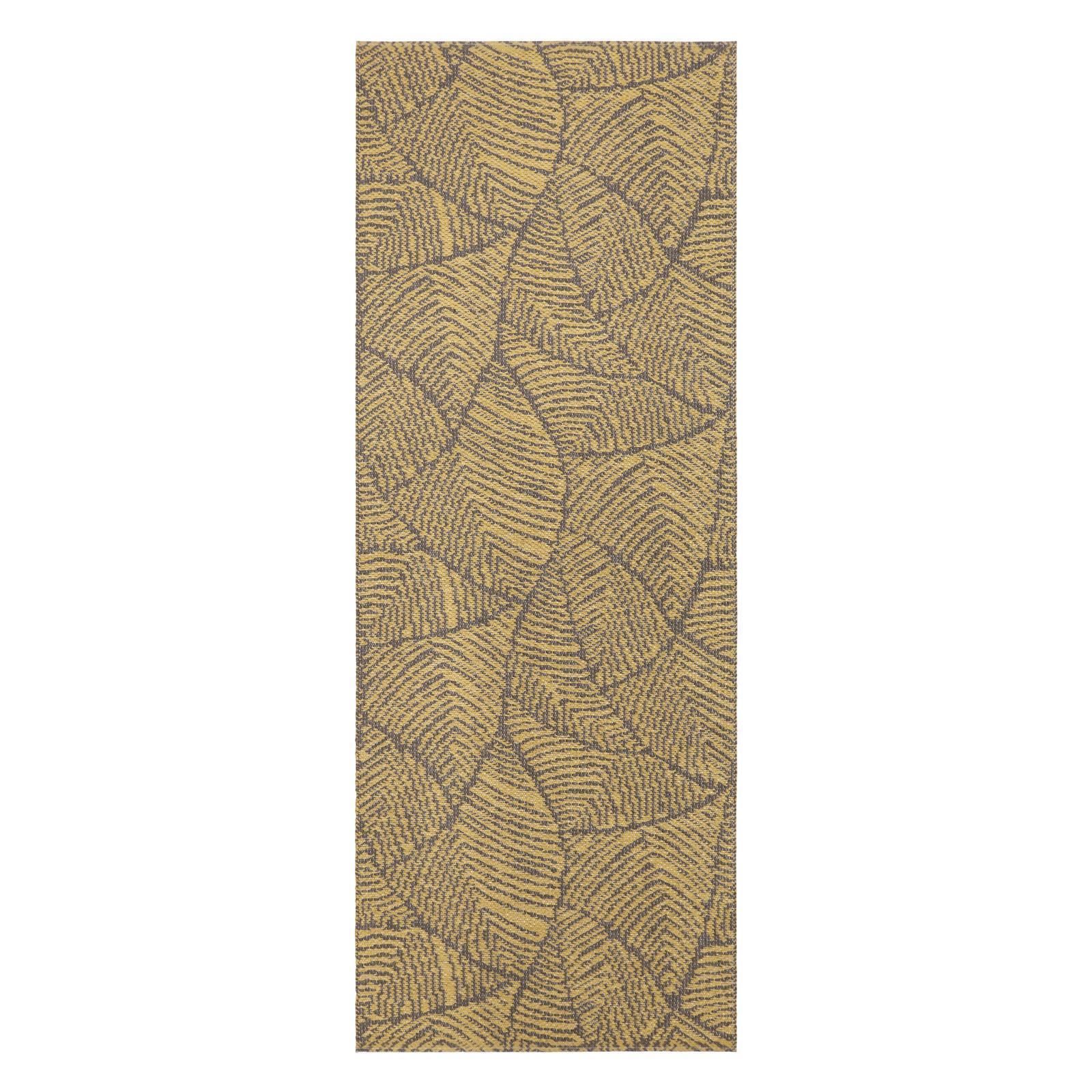 Teppich Swedy JUNGLE V5 Gelb-Braun - 60 cm x 200 cm