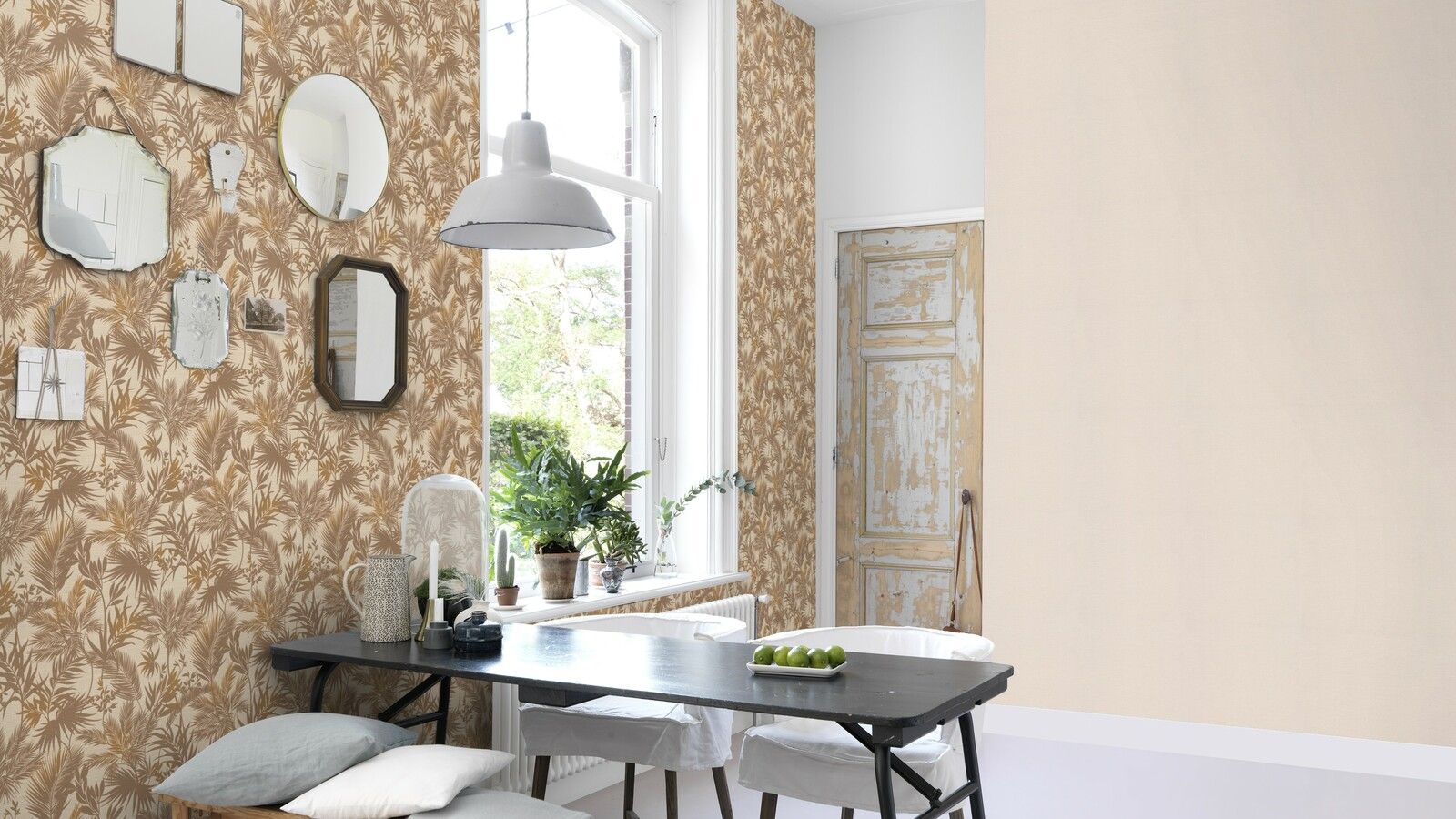Tapete Basic universell Vinyltapete Hellbeige ansatzfrei 53 cm x 10,05 m