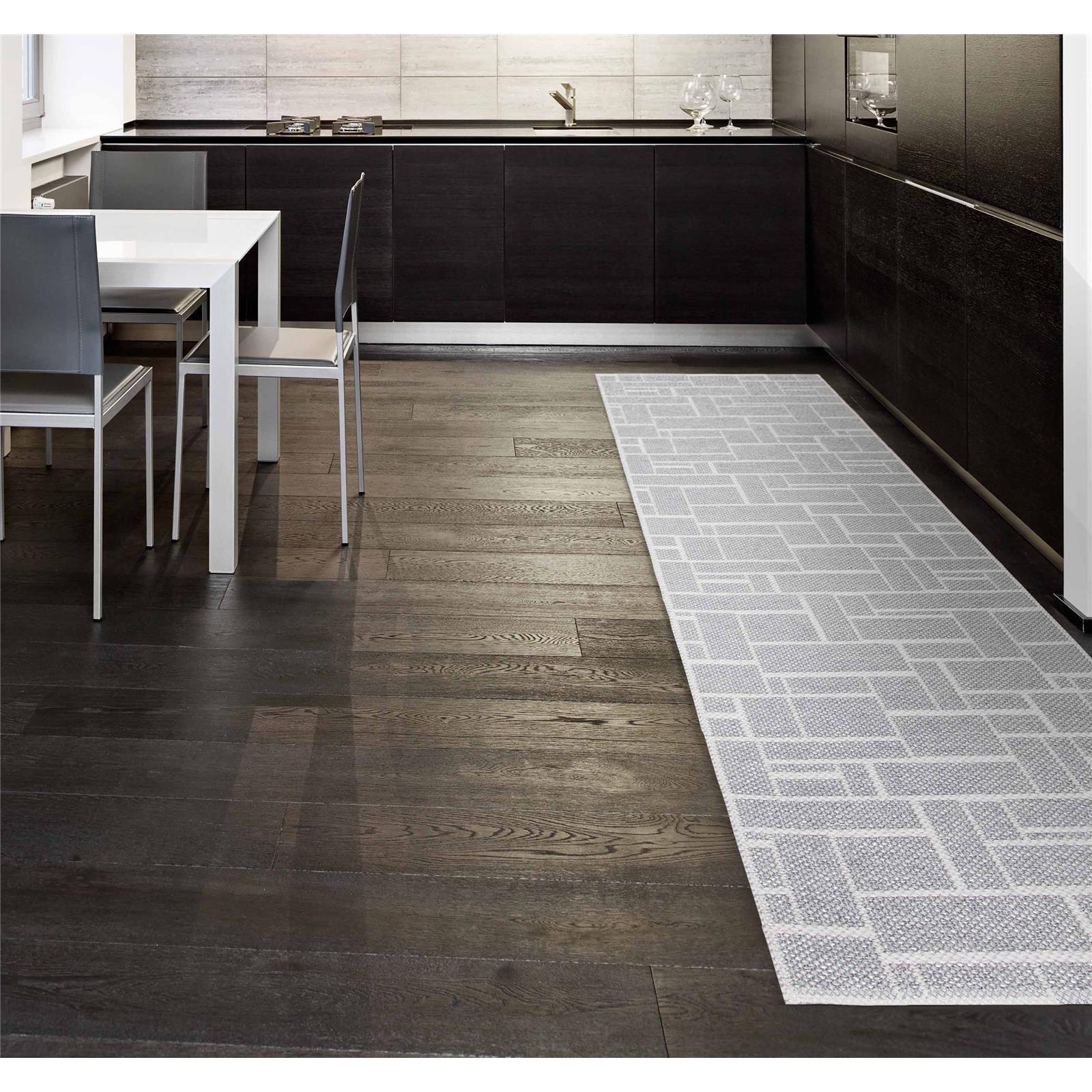 Teppich Swedy DAMA V20 Schwarz - 60 cm x 240 cm
