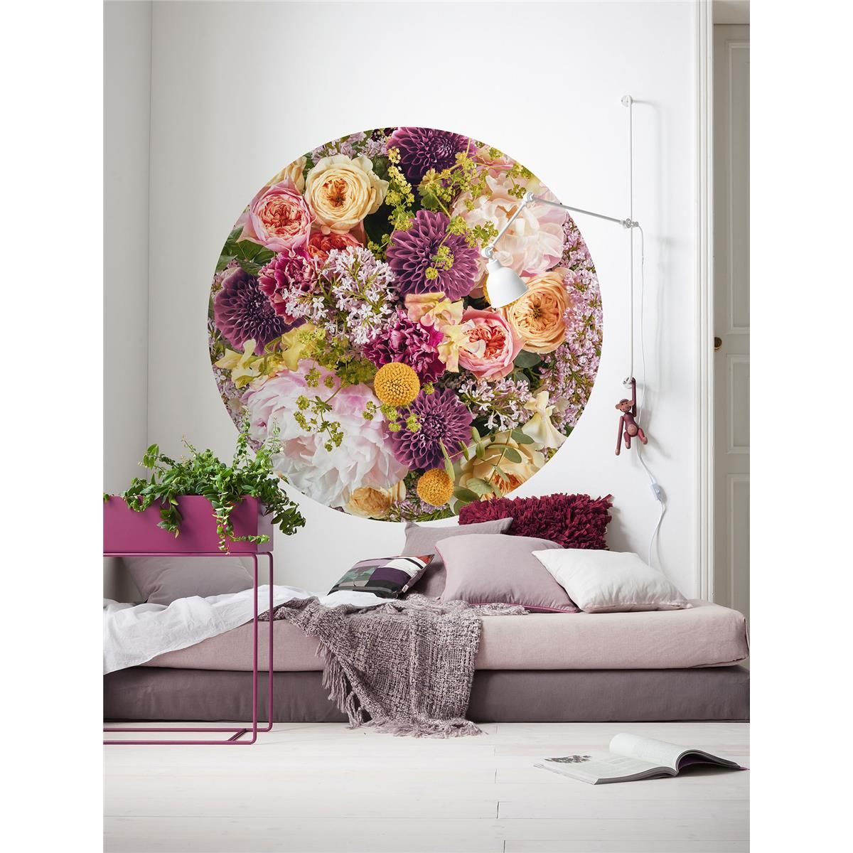 Selbstklebende Vlies Fototapete/Wandtattoo - Frescas - Größe 125 x 125 cm