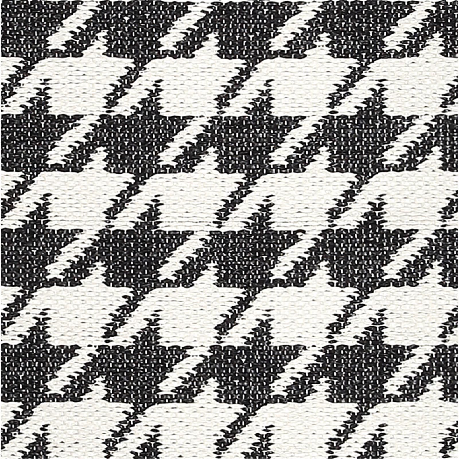 Teppich Swedy ENNIE V10 Schwarz-Weiss - 60 cm x 160 cm
