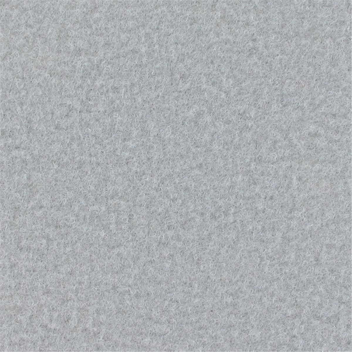 Messeboden Velours EXPOLUXE Mousy grey 9525 mit Schutzfolie  - Rollenbreite 200 cm