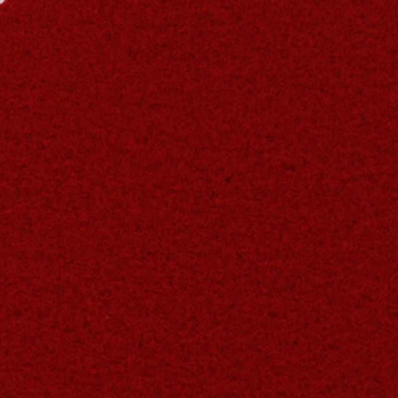 Messeboden Velours EXPOLUXE Richelieu Red 9522 mit Schutzfolie  - Rollenbreite 200 cm