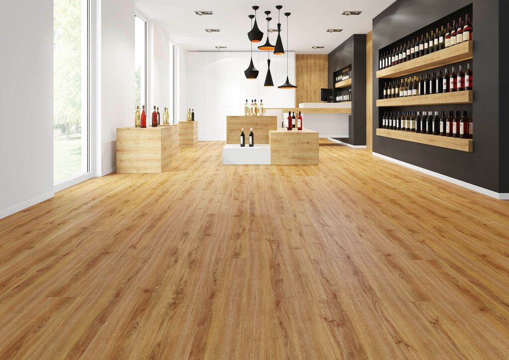Designboden Fliese 177,8 mm x 1219,2 mm DESIGN 555 Dryback 5412 Cozy Oak - Nutzschichtdicke 0,55 mm