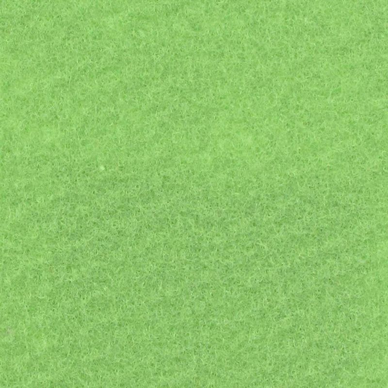 Messeboden Flacher-Nadelvlies EXPOSTYLE Pistachio 9661 mit Schutzfolie  - Rollenbreite 300 cm