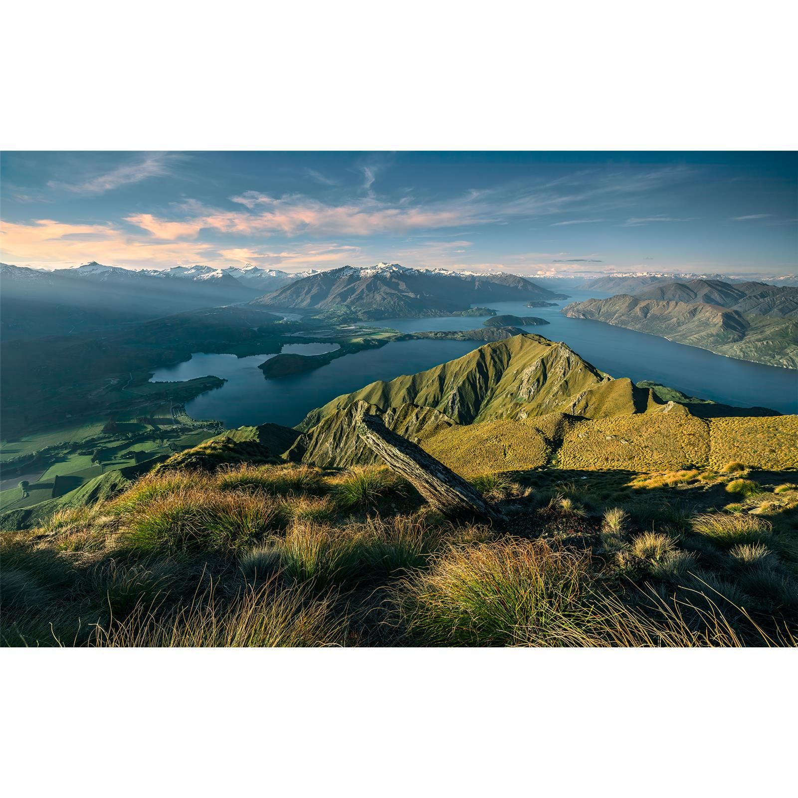 Vlies Fototapete - Green Ridges  - Größe 450 x 280 cm