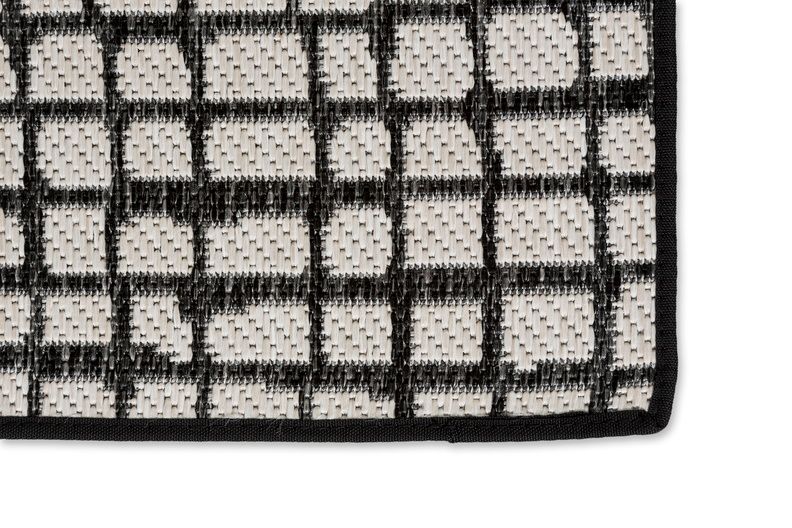 Outdoor Teppich PARKLAND Anthrazit - 90 cm x 160 cm
