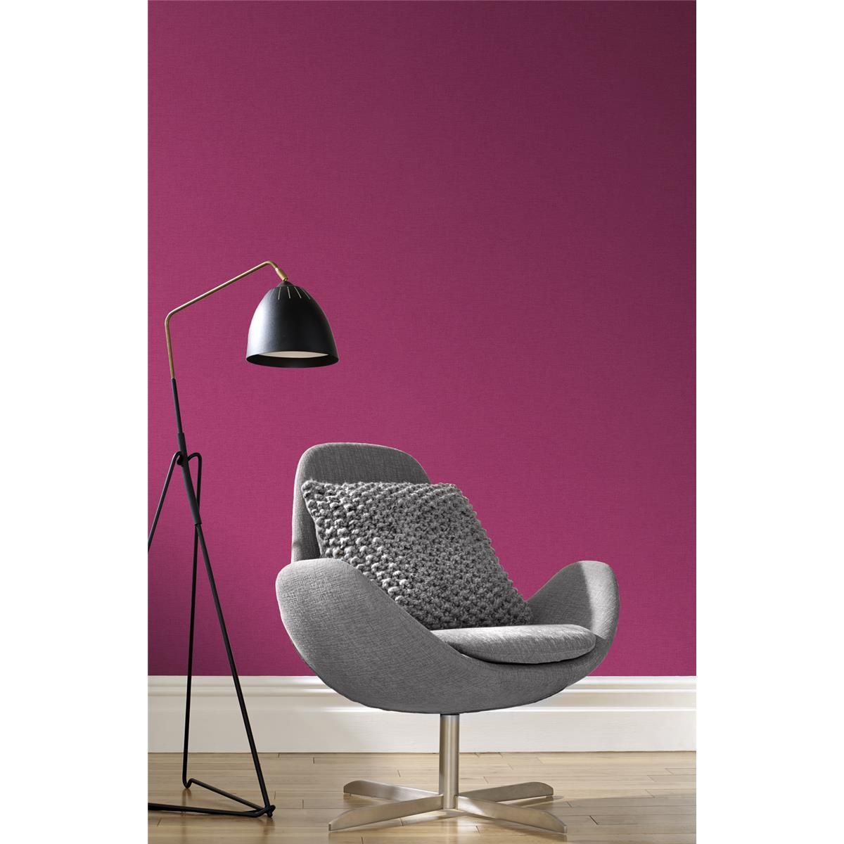 Tapete Basic universell Vinyltapete Pink ansatzfrei 53 cm x 10,05 m
