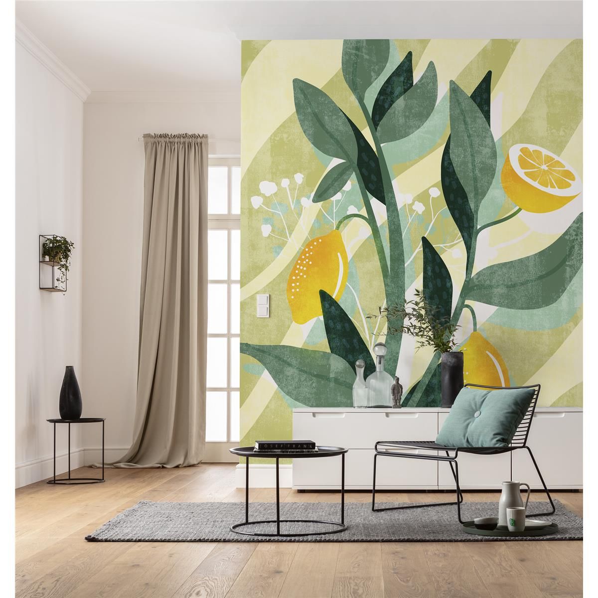 Vlies Fototapete - Lemon Fresh - Größe 200 x 250 cm